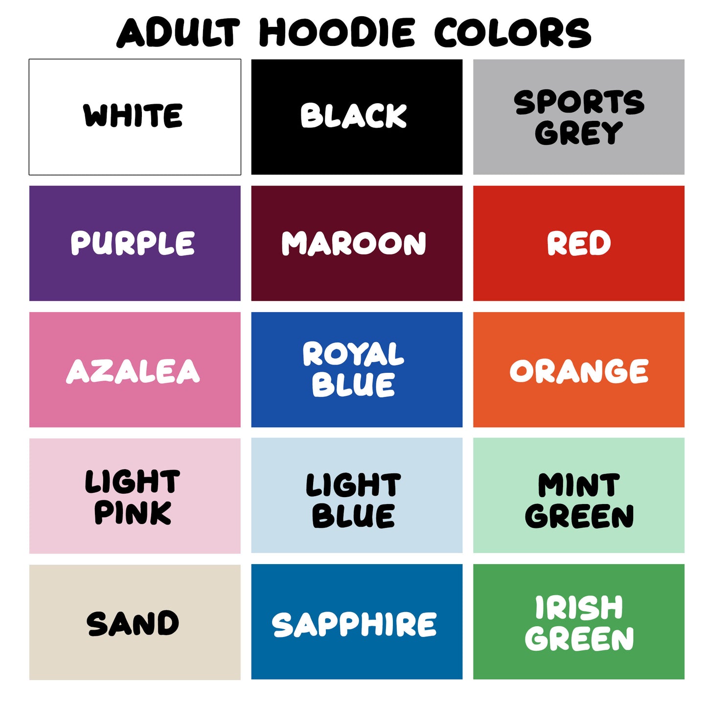 Hoodies for Bar & Bat Mitzvahs