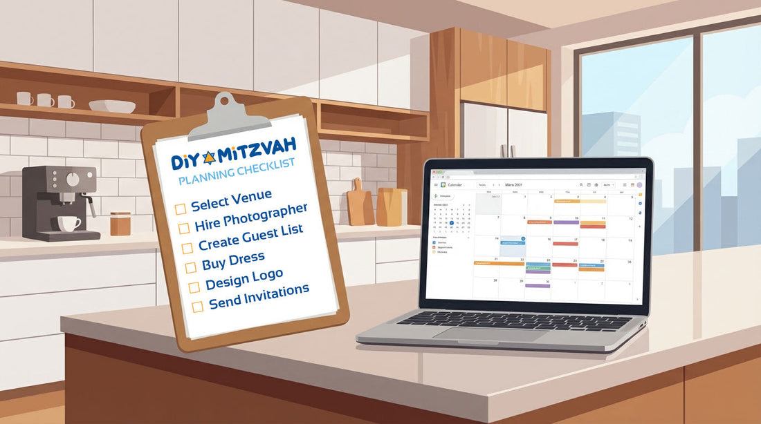 Free Downloadable Bar and Bat Mitzvah Planning Timeline