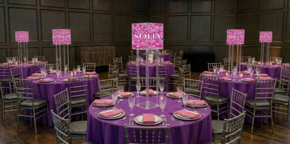 How to Create DIY Bar & Bat Mitzvah Centerpieces on a Budget Using Acrylic Cubes
