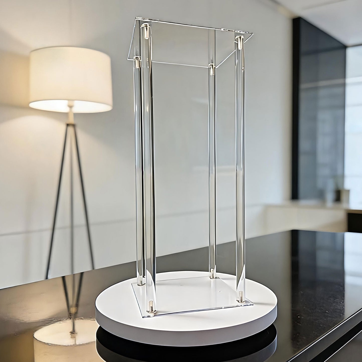 23" Acrylic Centerpiece Risers (Set of 2)
