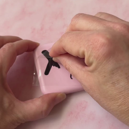 How to apply DTF transfer sticker to bar mitzvah swag
